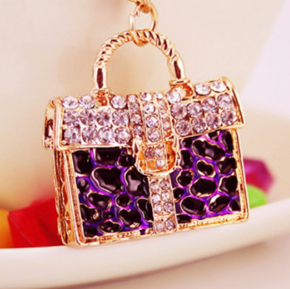 Betsey Johnson Handbag Necklace